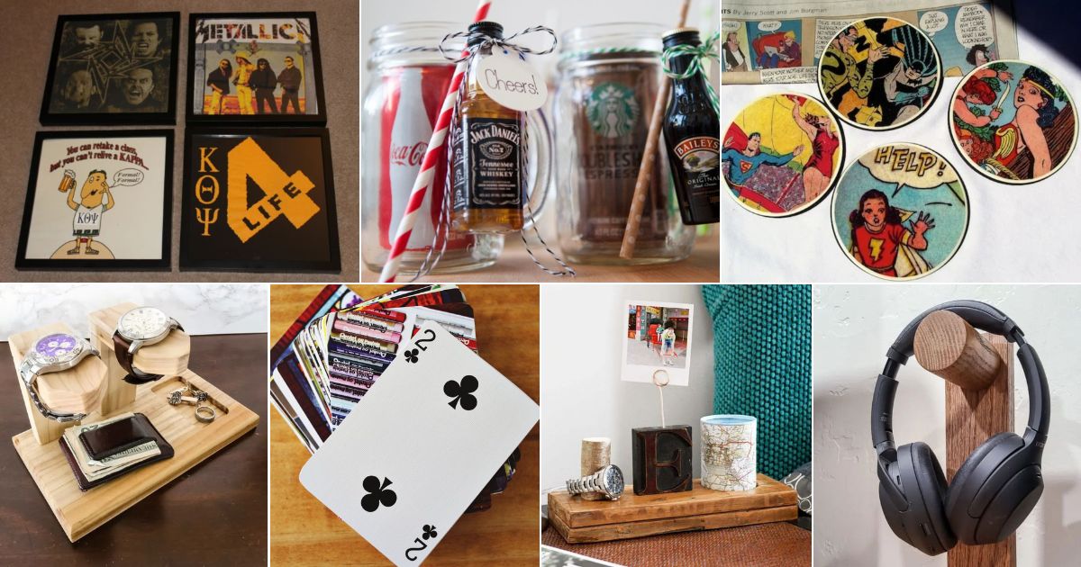 33 DIY Gifts for Brothers facebook image.