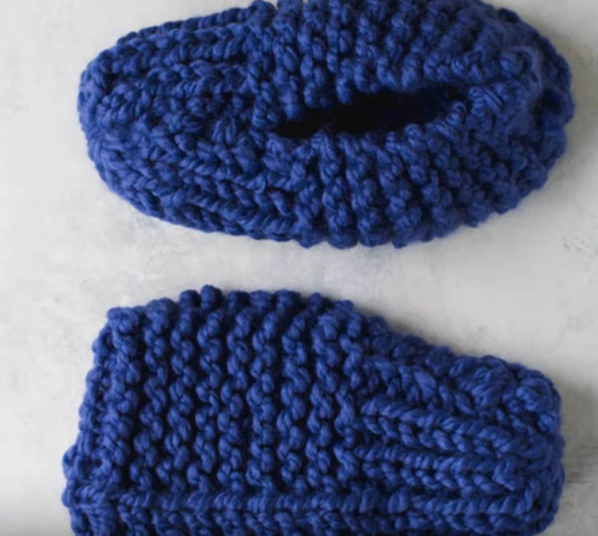 Knitted or Crocheted Slippers