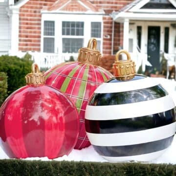 30 DIY Giant Christmas Decorations and Ideas - DIY & Crafts