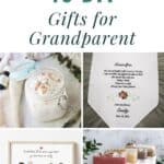 40 DIY Gifts for Grandparent pinterest image.