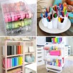 4 Art Supply Storage DIY Ideas and Products