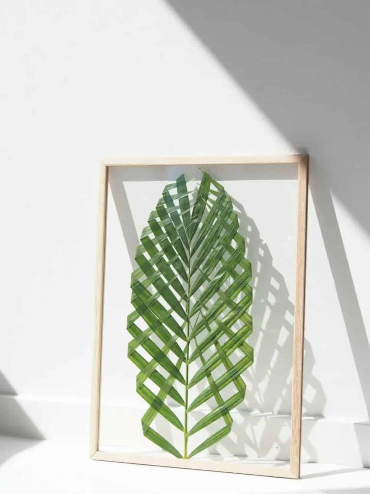 DIY Leaf Art