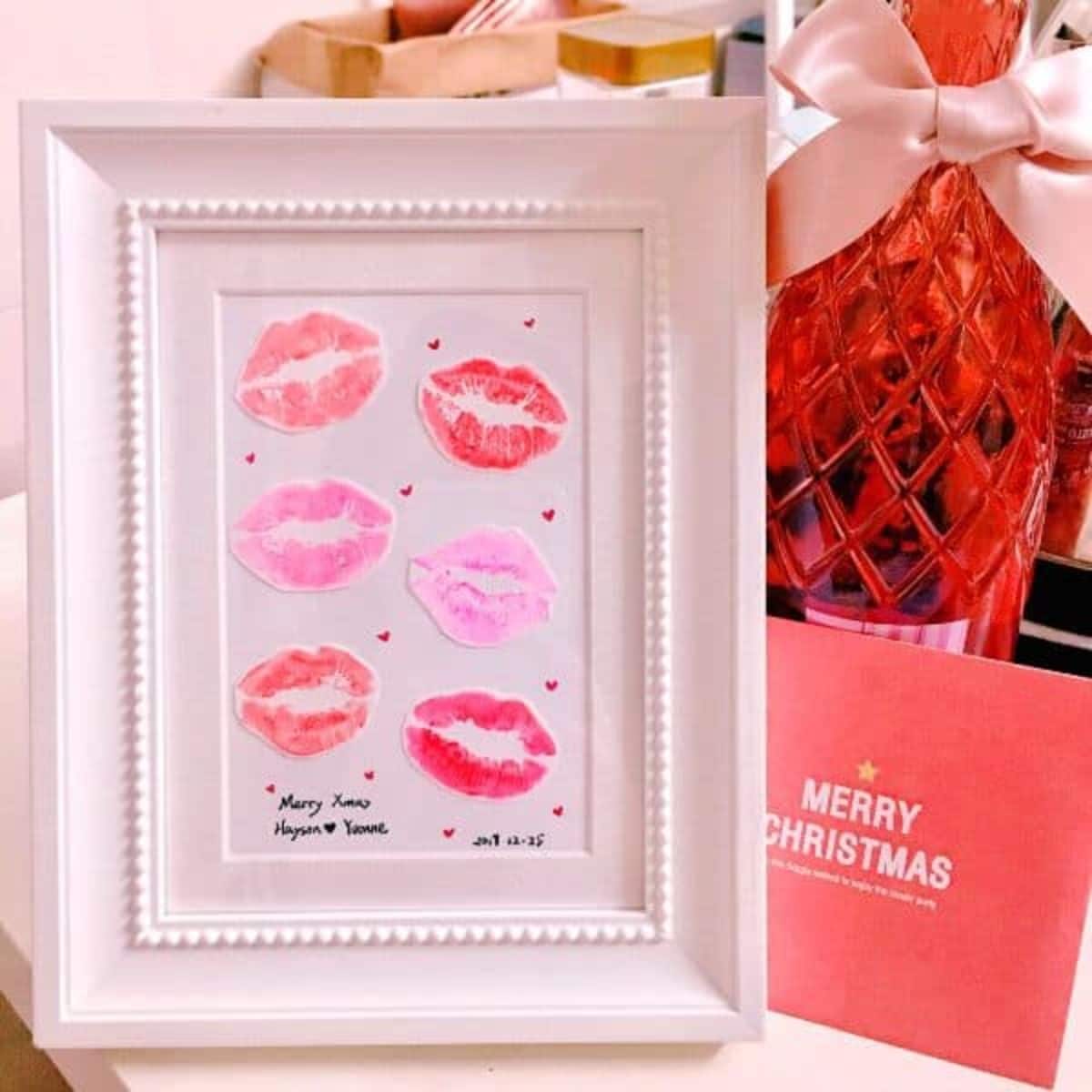 The Kiss Print – Easy DIY Wall Art Gift for Him