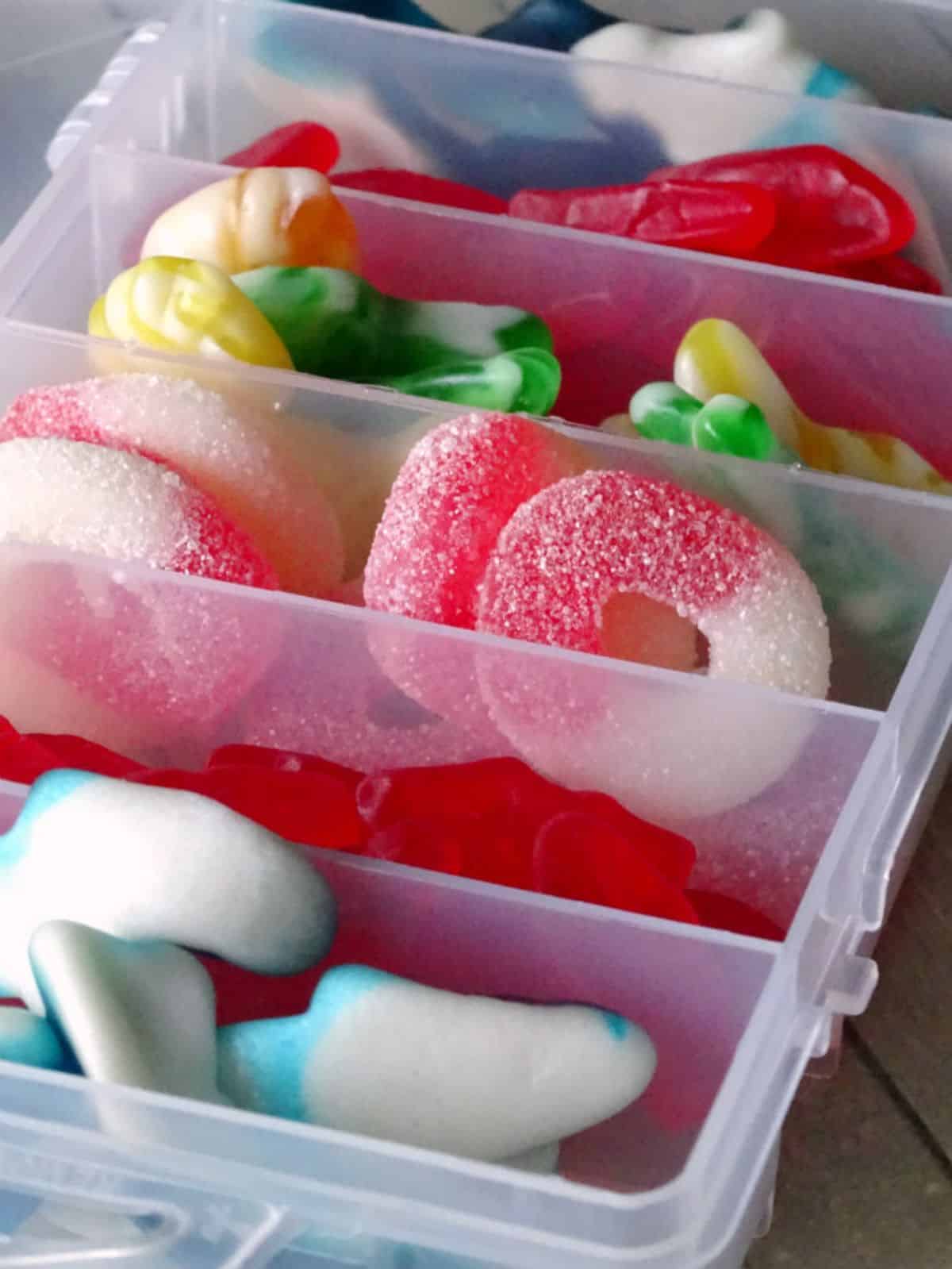 “Hooked on You” DIY Candy Tackle Box