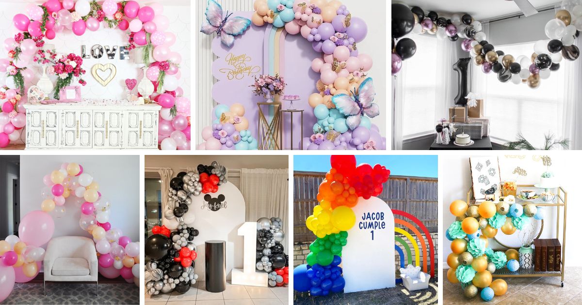 27 diy balloon garland ideas and kits facebook