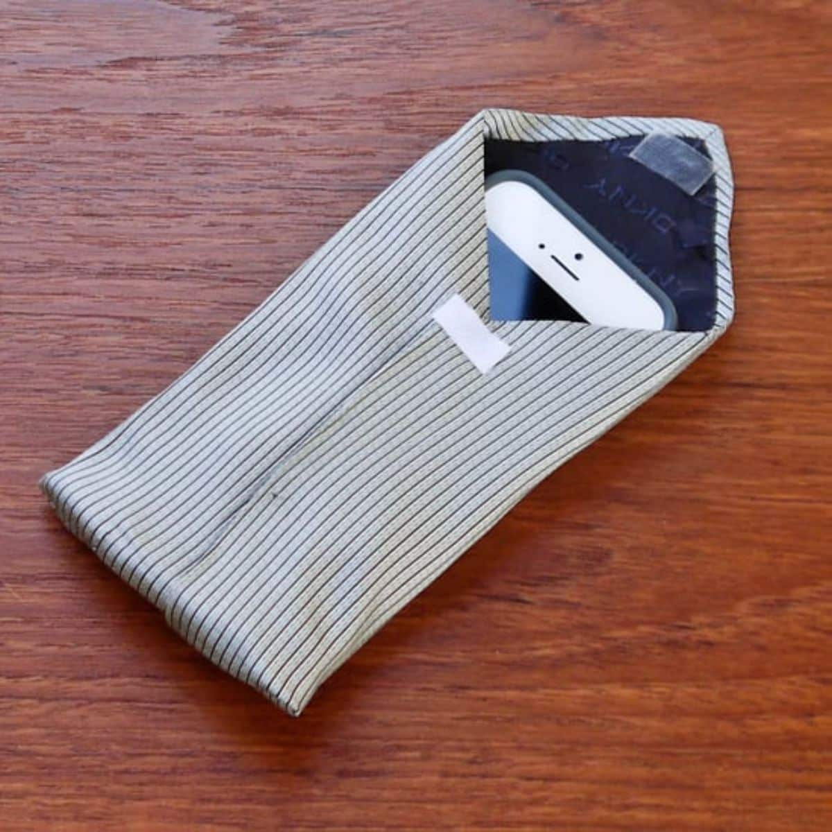 Upcycle a Tie Into a Phone Case