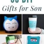 39 DIY Gifts for Son pinterest image.