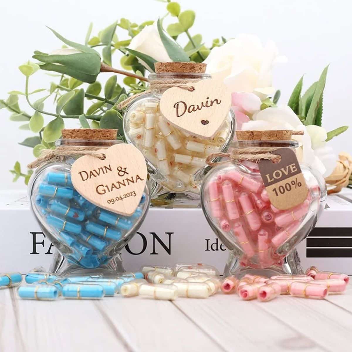 Personalized Love Note Capsules