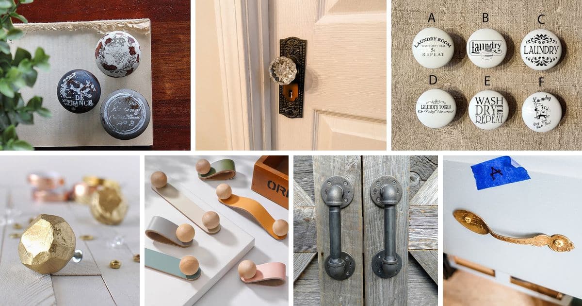48 DIY Door Handles and Knobs