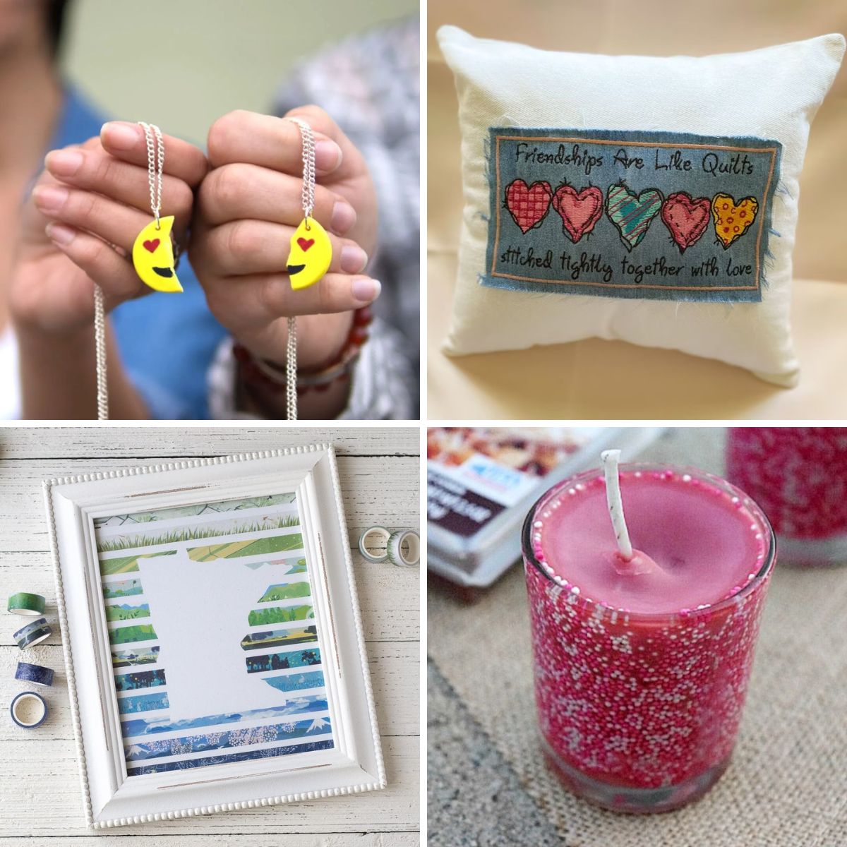 50 Handmade Gift Ideas for Friends: Creations from the Heart - Pillar Box  Blue