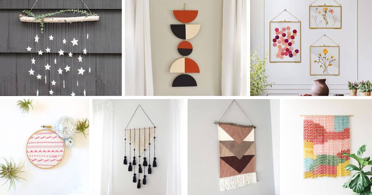 50 diy hanging wall decor ideas facebook
