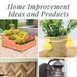 50 diy home improvement ideas and products pin