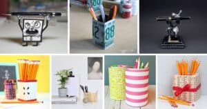 50 DIY Pencil Holder Ideas and Crafts - DIY & Crafts
