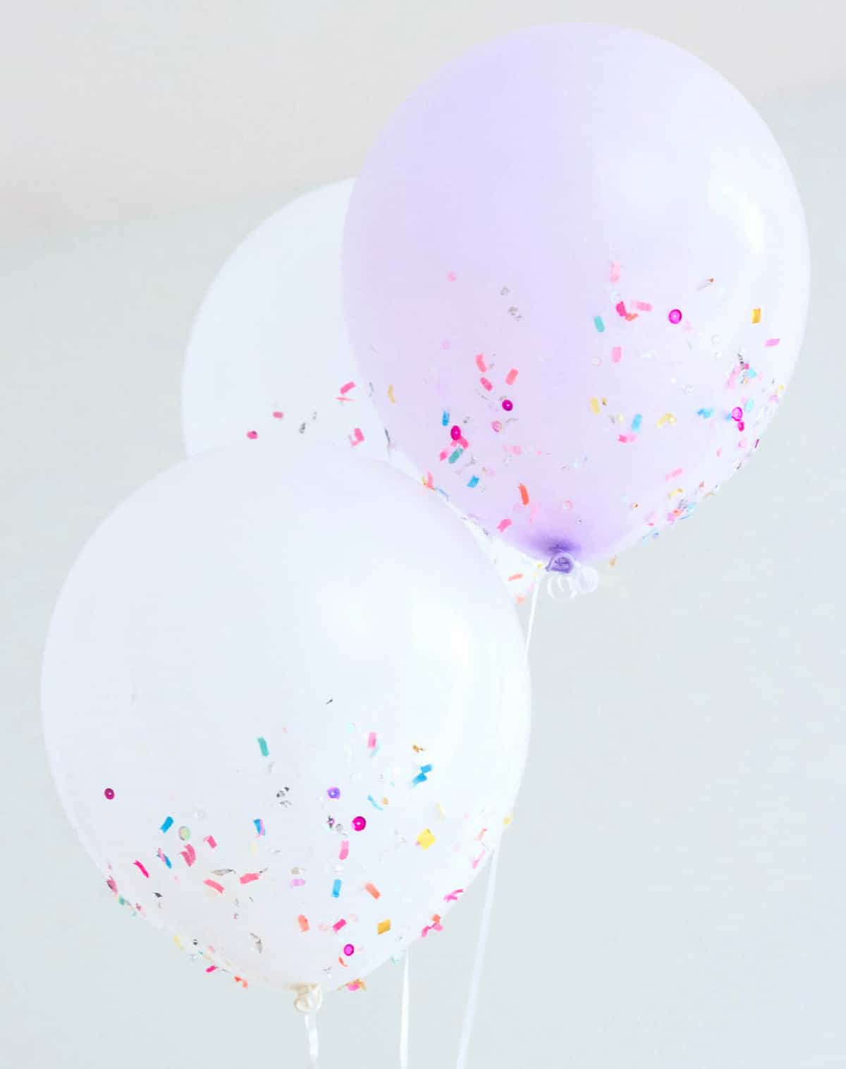 confetti balloons for colorful celebration