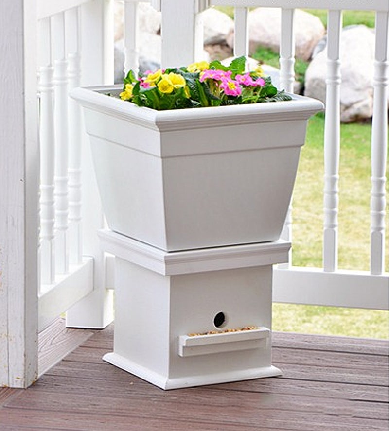 flower pot birdhouse
