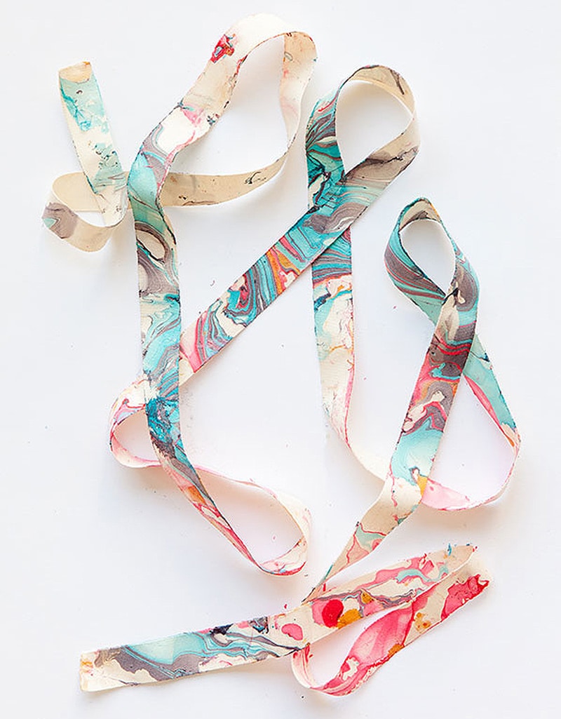 marbleized ribbon