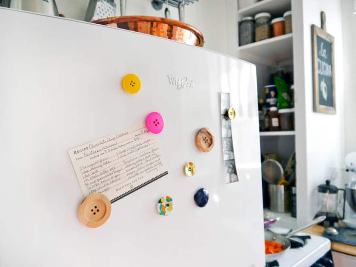 DIY Button Magnets