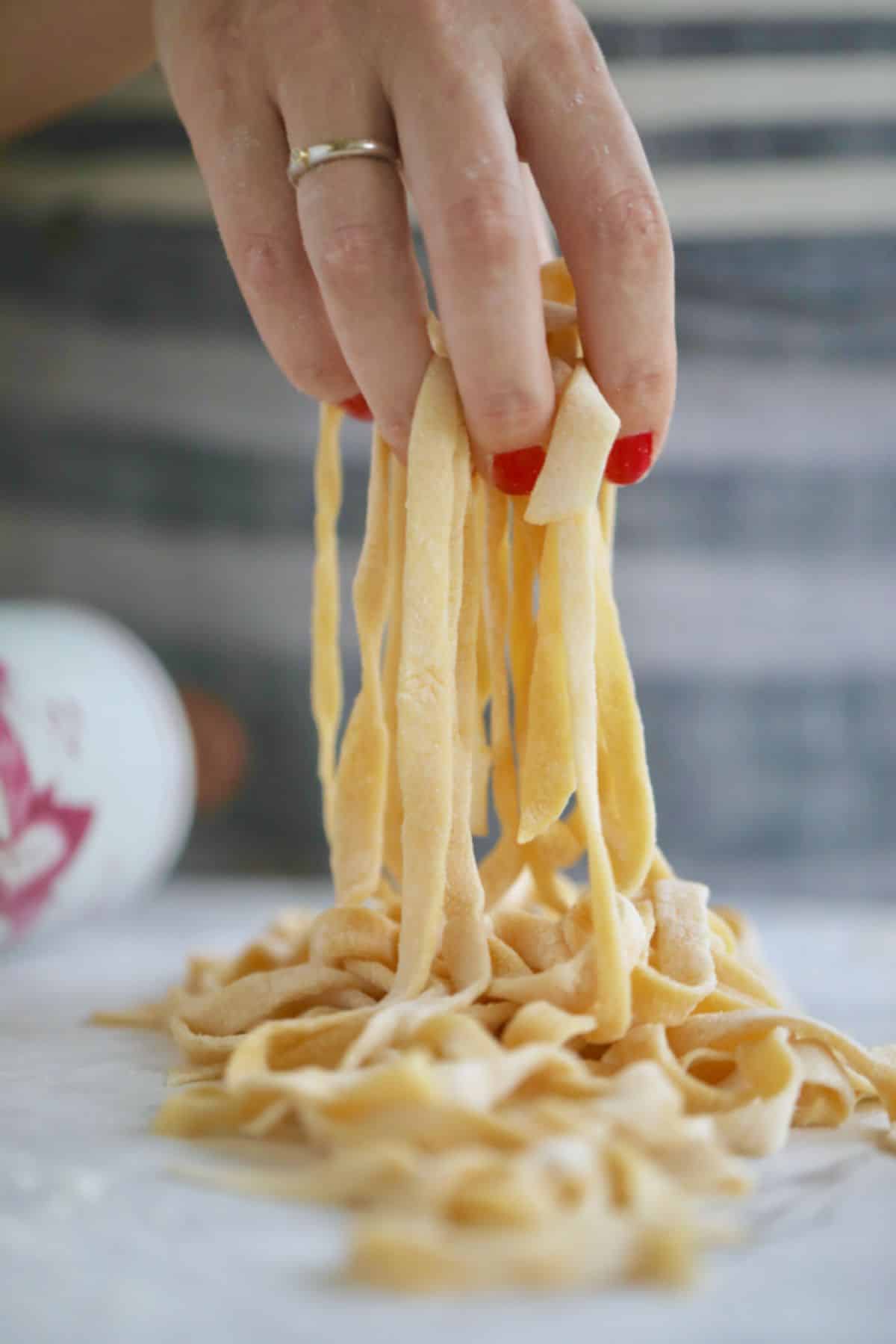 Two-Ingredient Homemade Pasta