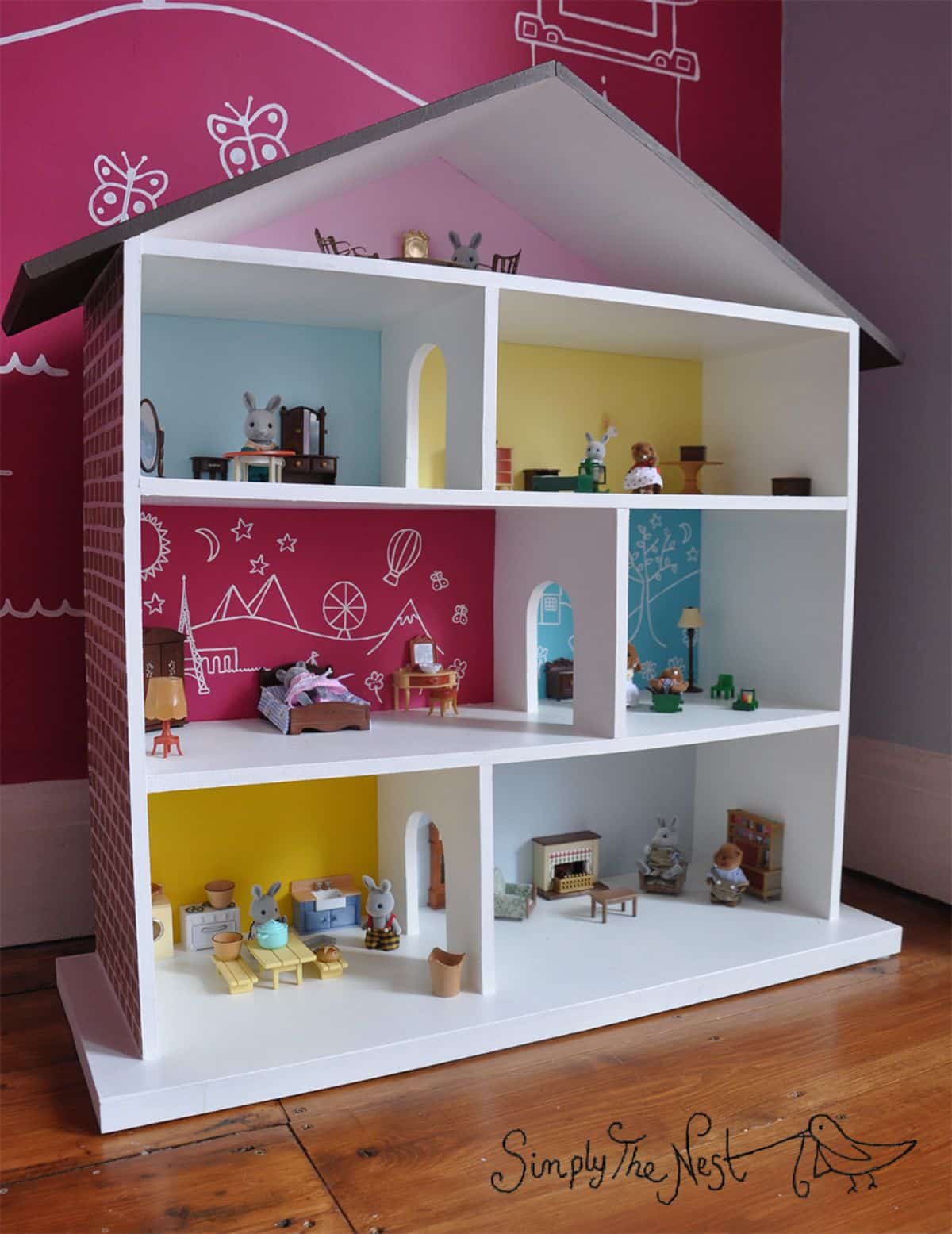 DIY Dollhouse for Toddlers