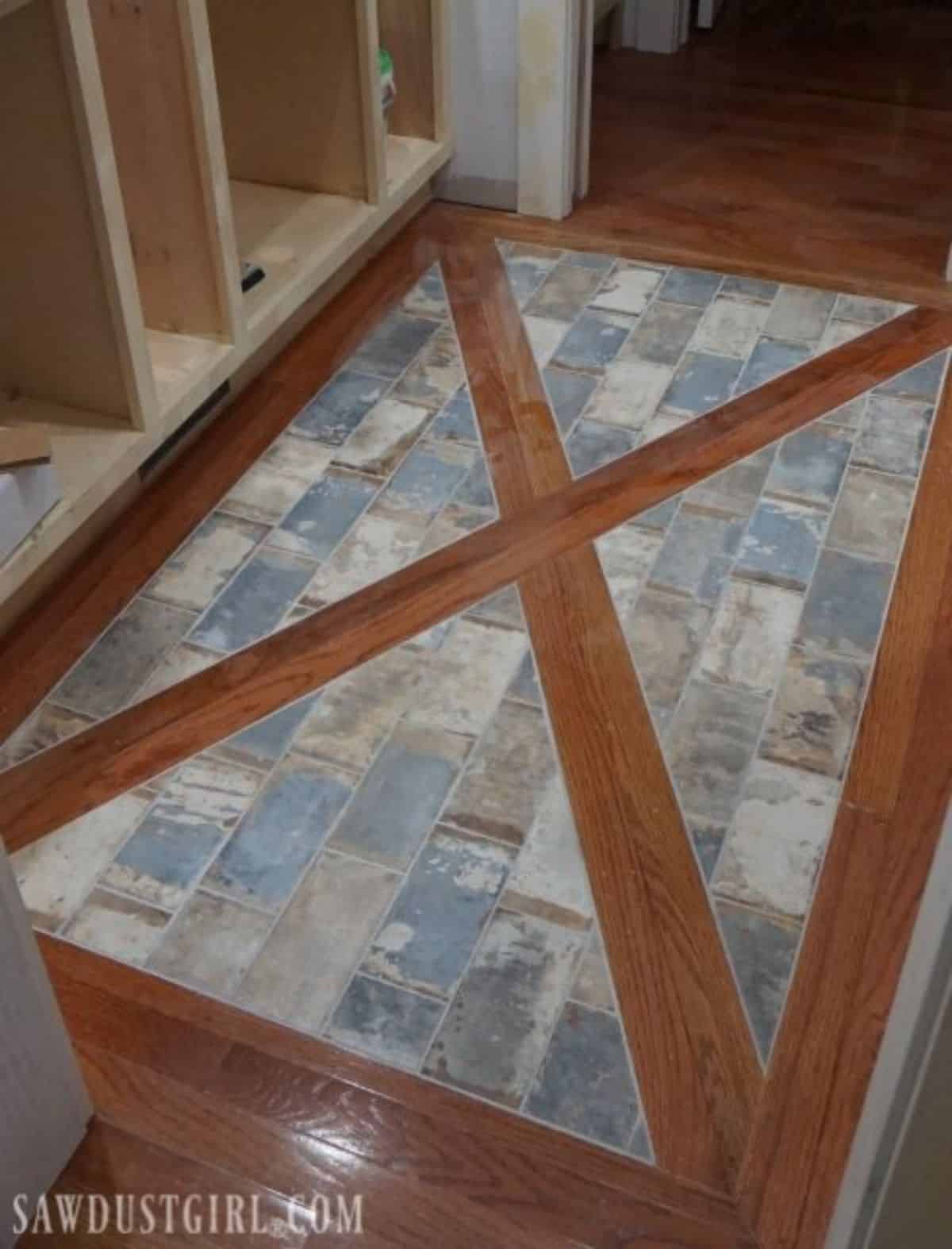 DIY Wood Inlay Tiles