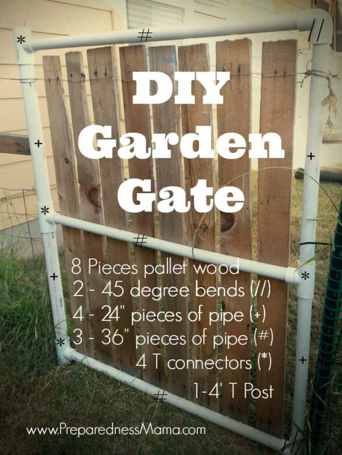 DIY Simple Garden Gate