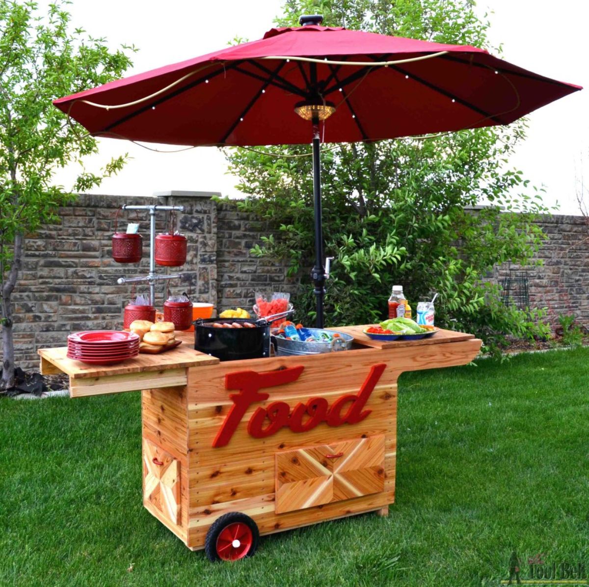 DIY Ultimate Party Grill Station