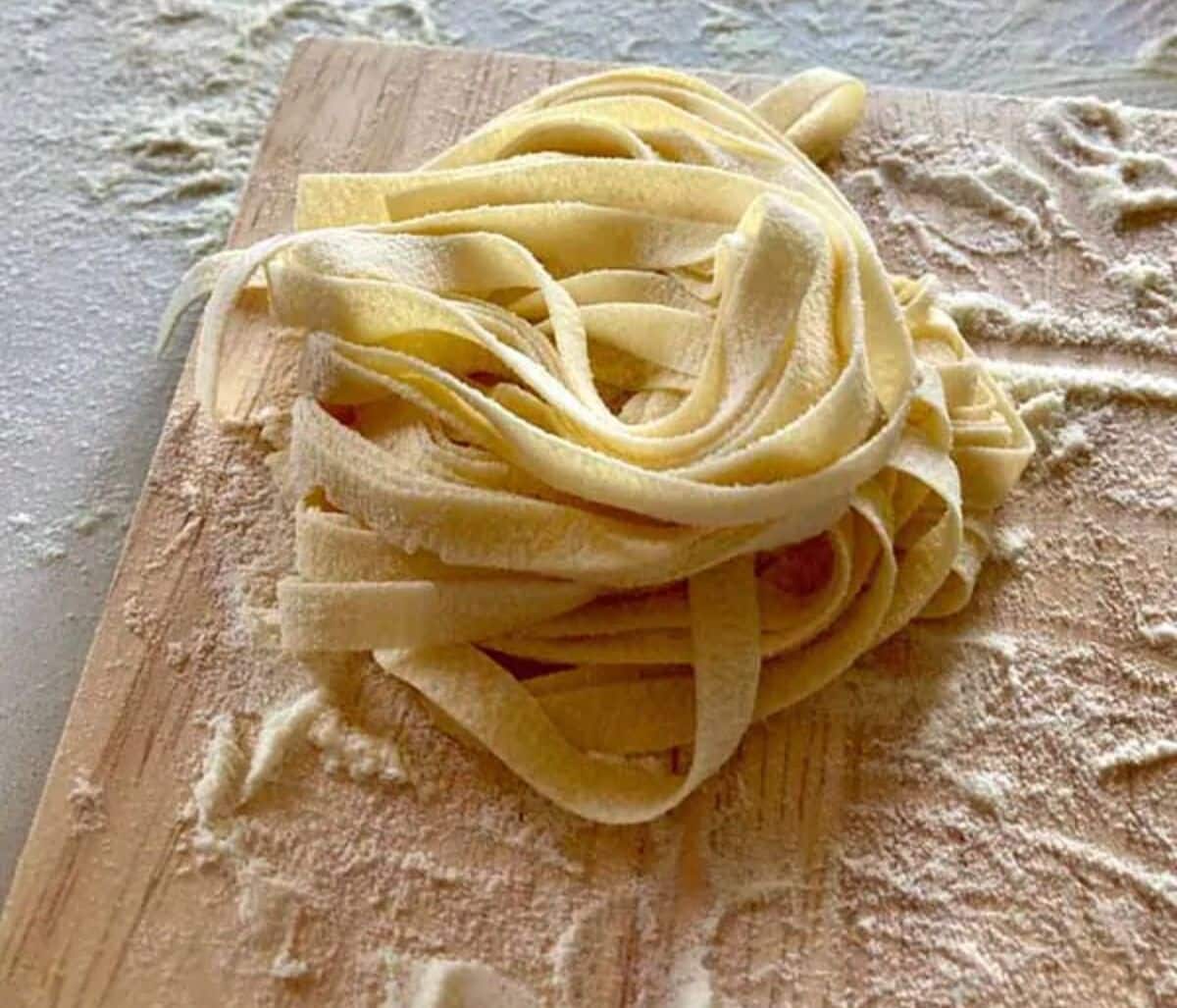 Fresh Fettuccine Pasta