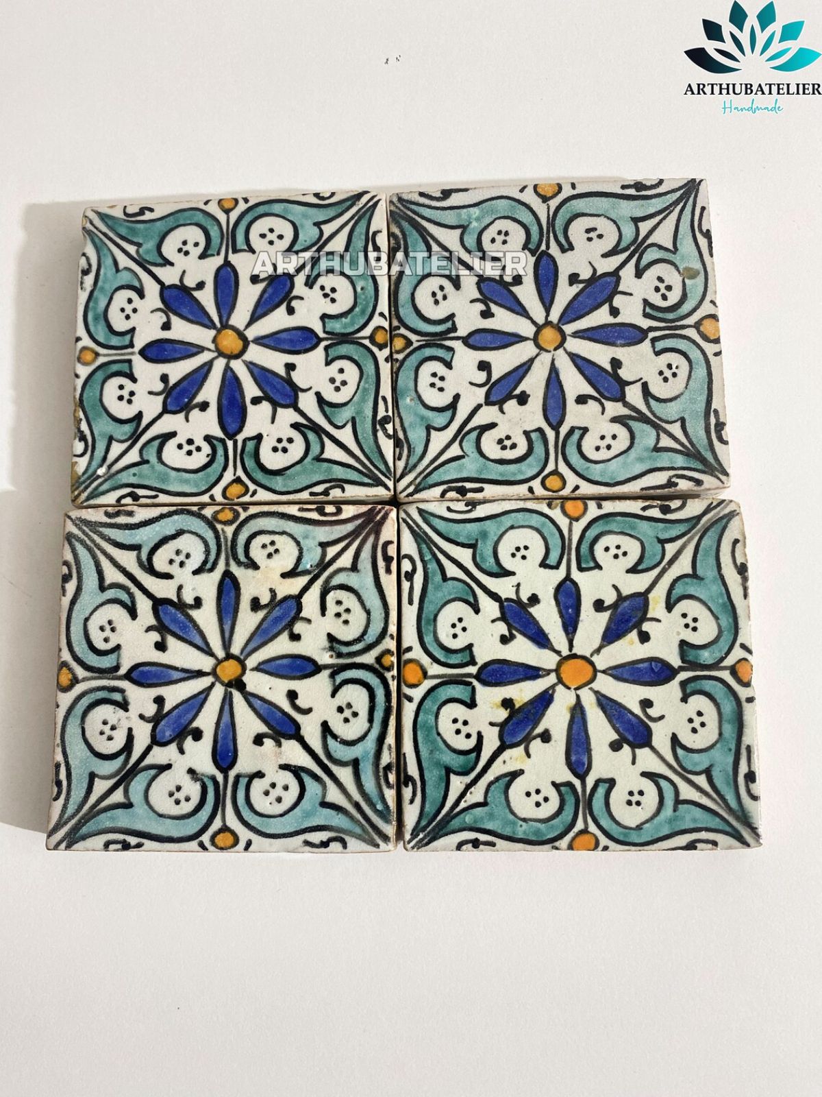 Hand-Painted Ceramic tiles