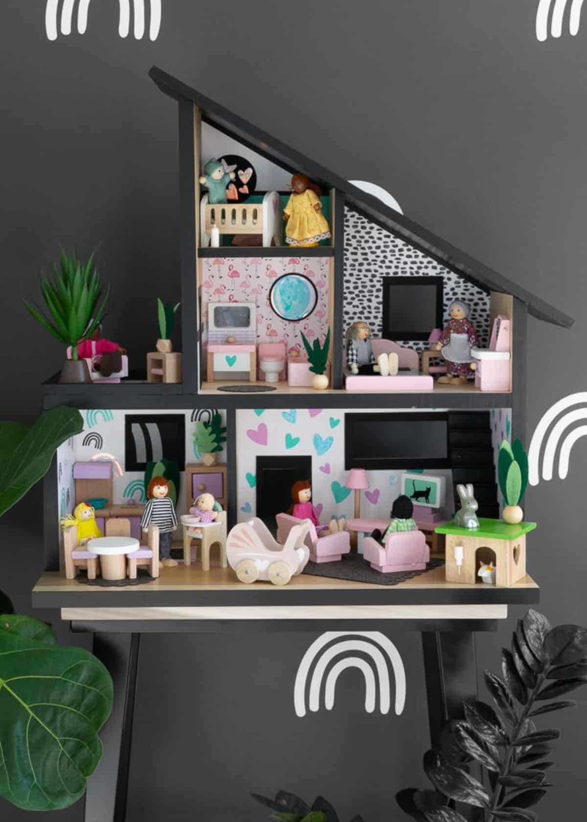 Chic, Modern DIY Dollhouse