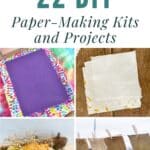 22 DIY Paper-Making Kits and Projects pinterest image.