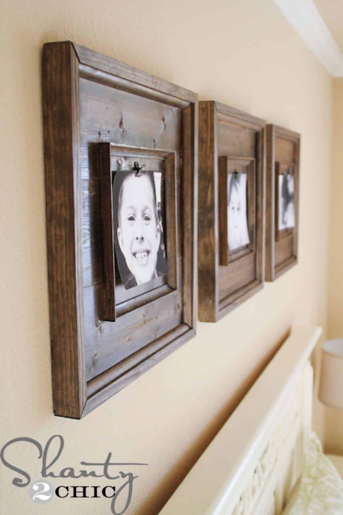 DIY Wall Art ~ $15 Wooden Frames