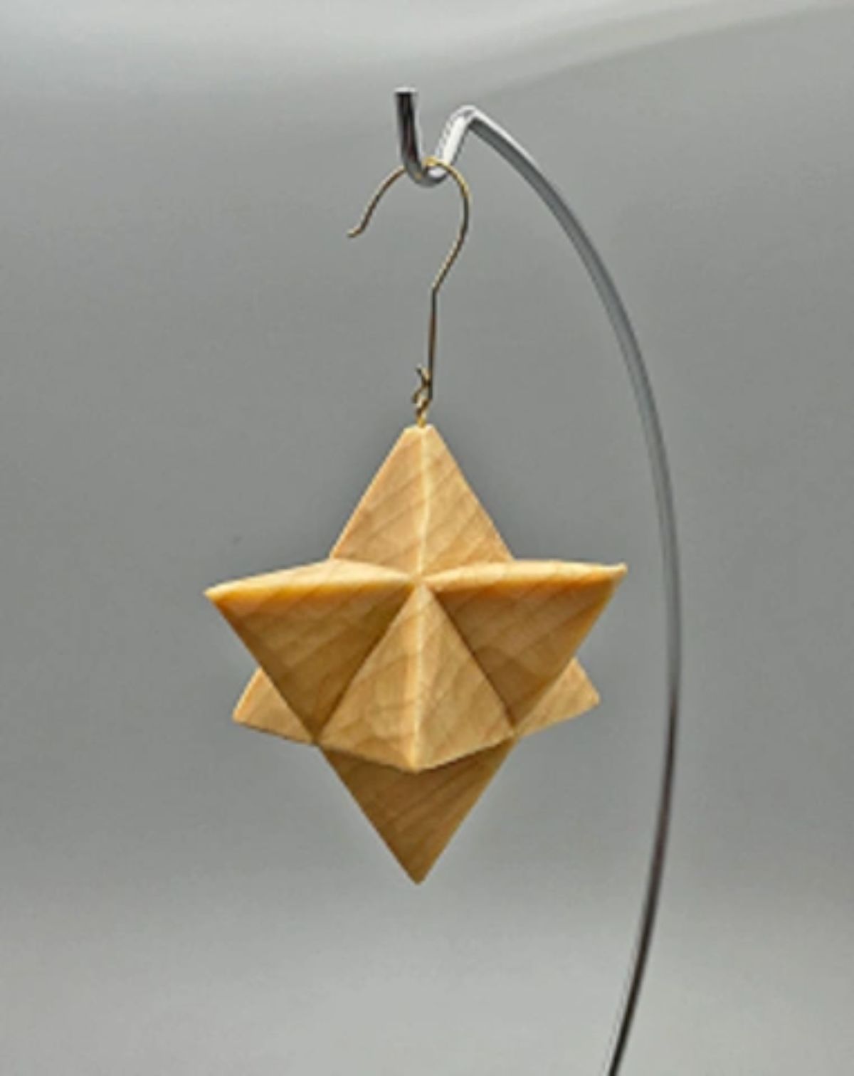 DIY Wood Carving a Moravian Star Ornament