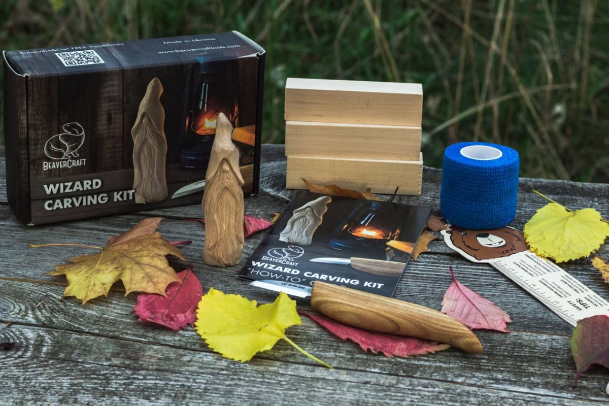 DIY Wizard Wood Carving Kit
