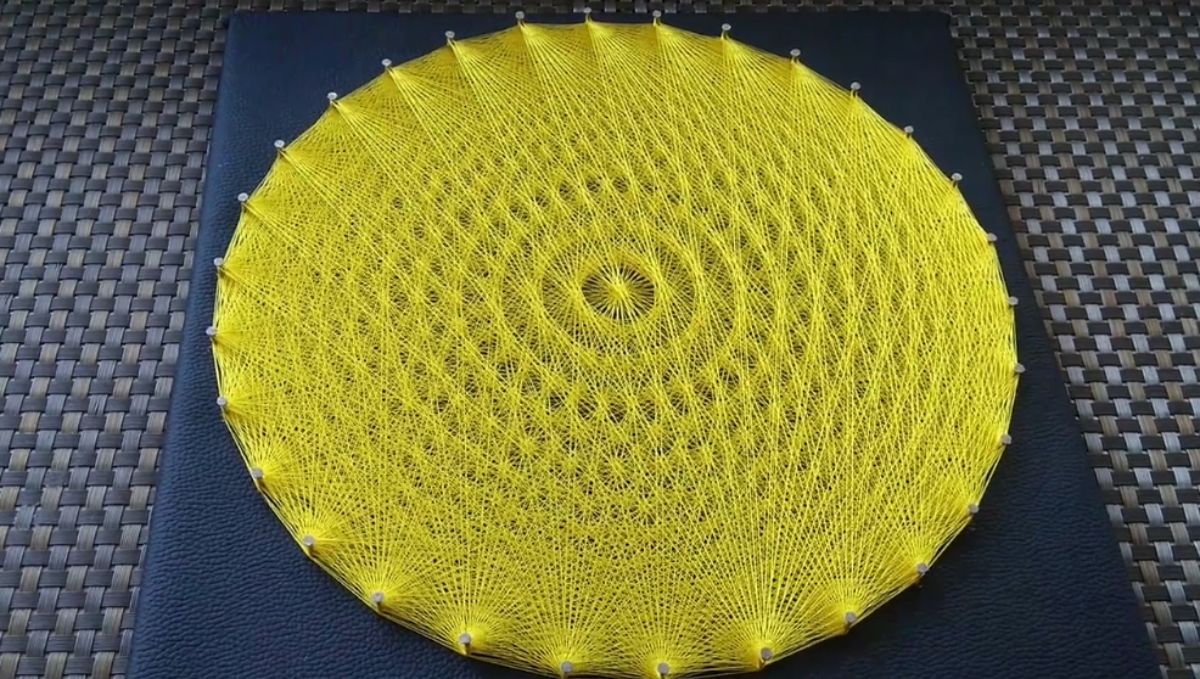 DIY Mandala String Art