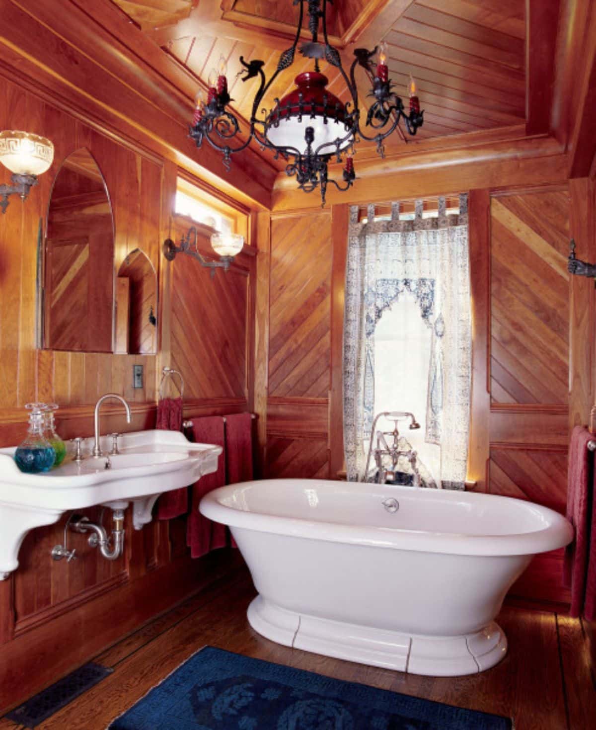 Victorian-Inspired Bathroom
