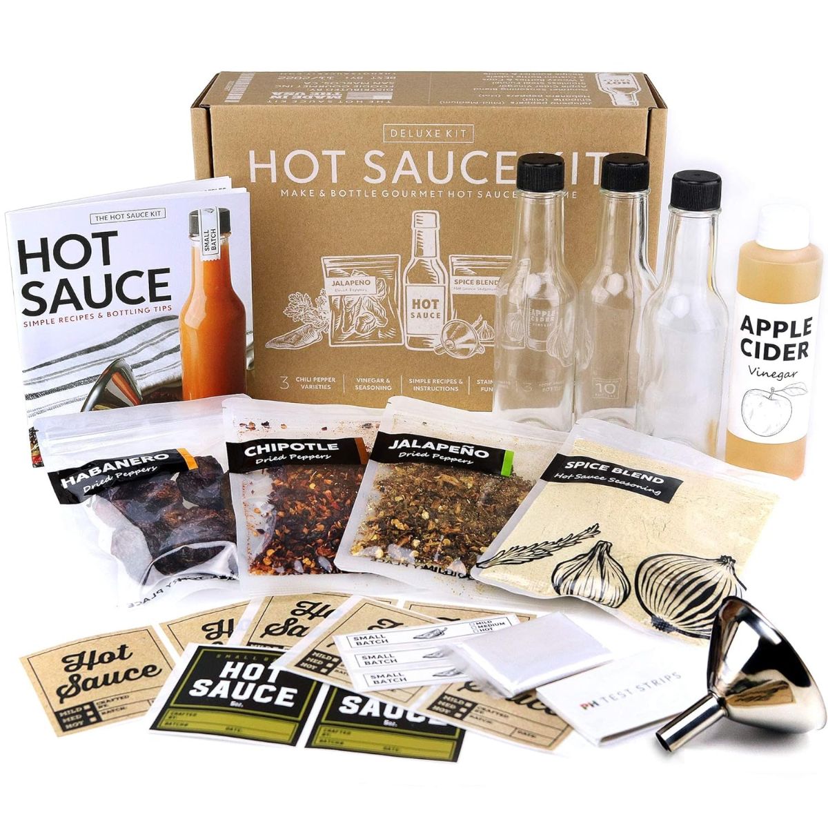 DIY Deluxe Hot Sauce Making Kit