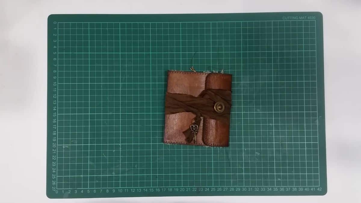 Faux Leather Wallet Sized Junk Journal