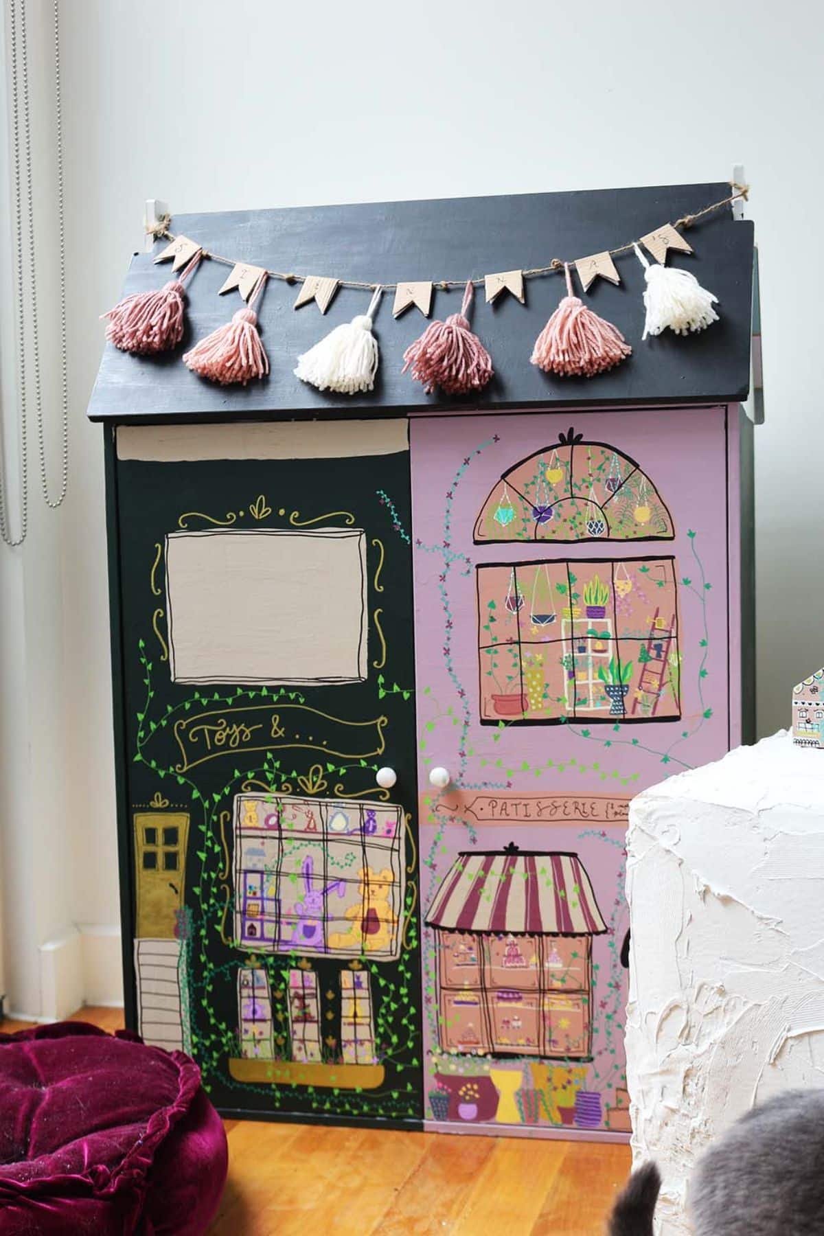 DIY Whimsical Dollhouse
