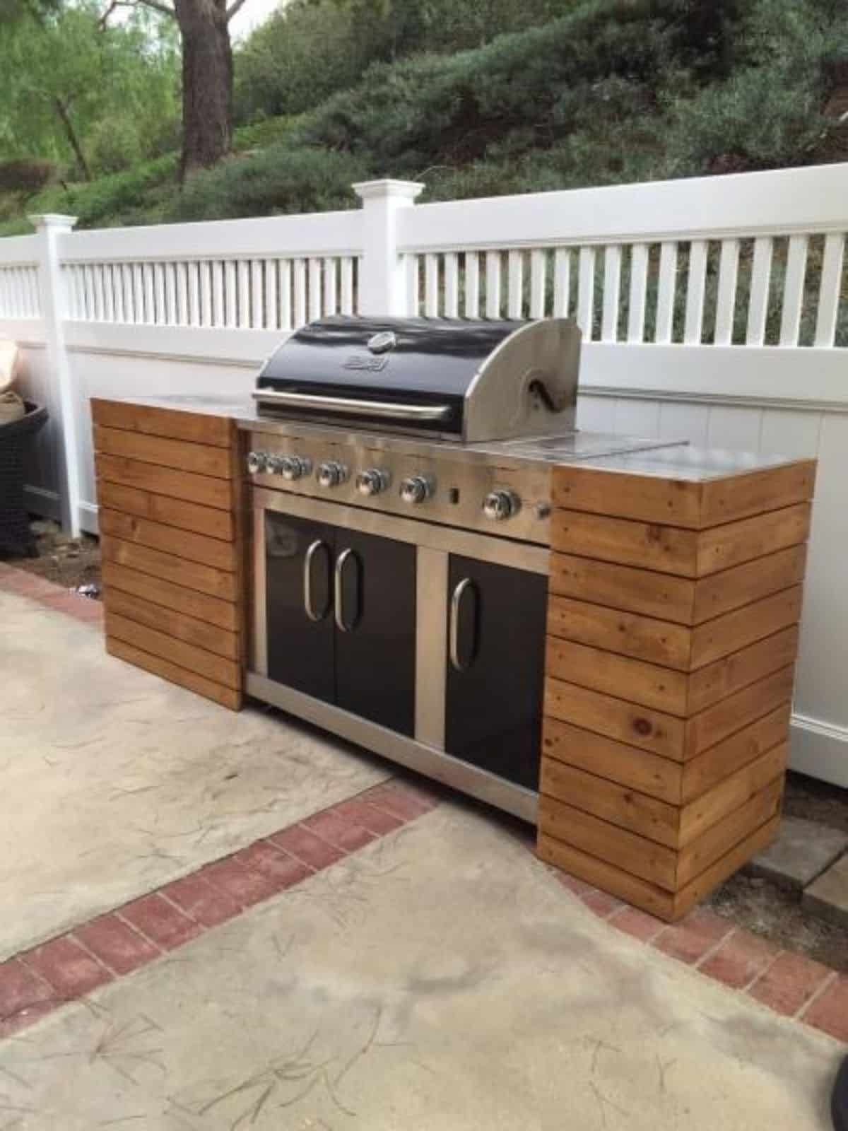 DIY Barbecue Quick Built-in Station