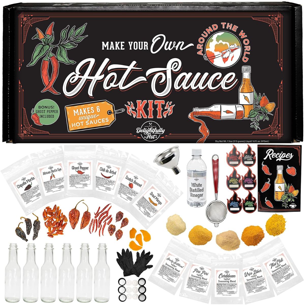 Premium DIY Hot Sauce Making Kit