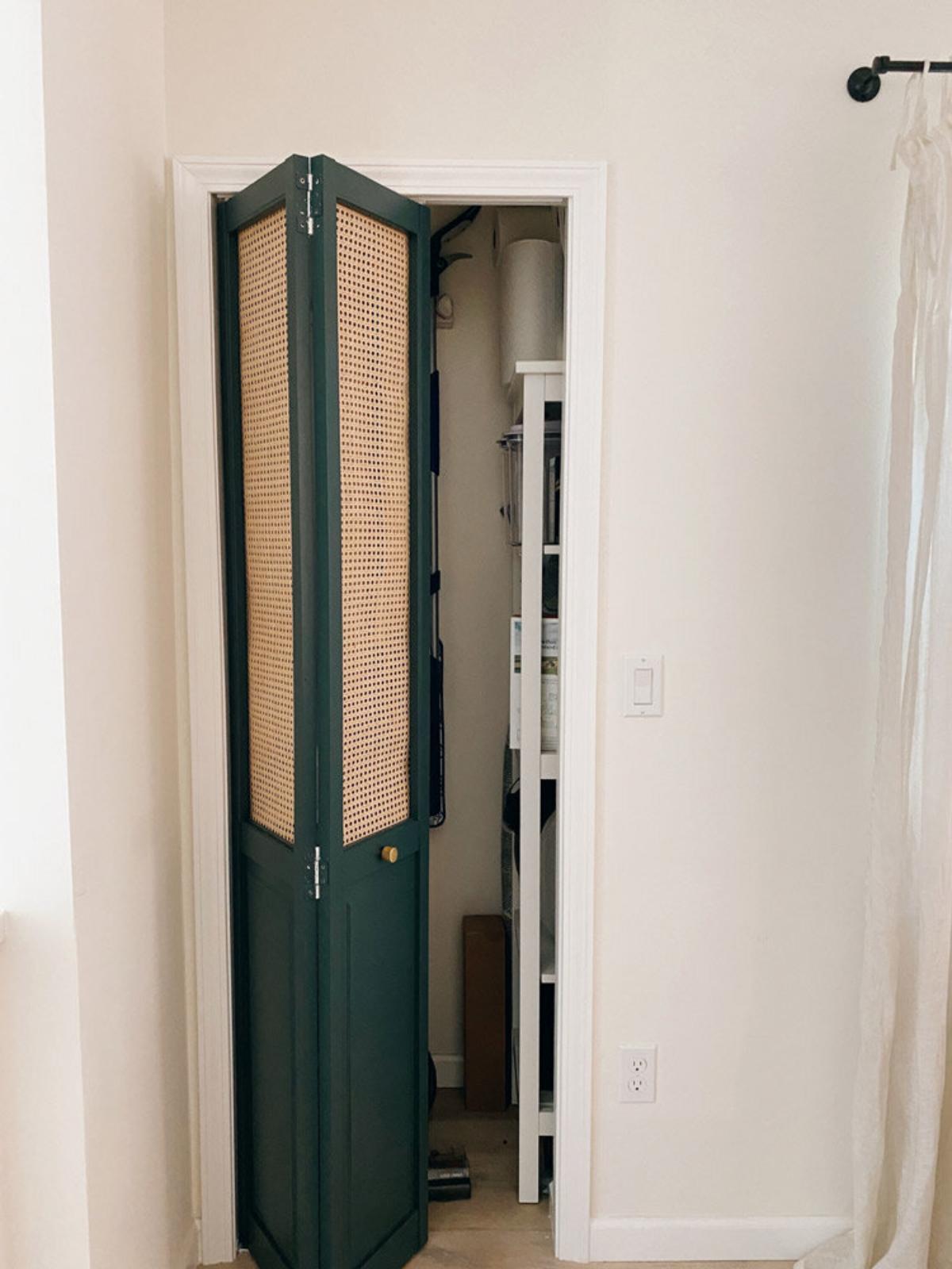 DIY Bi-Fold Closet Doors