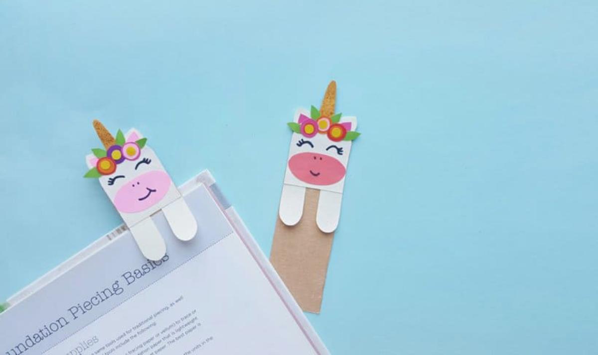 DIY Unicorn Bookmark Craft for Kids