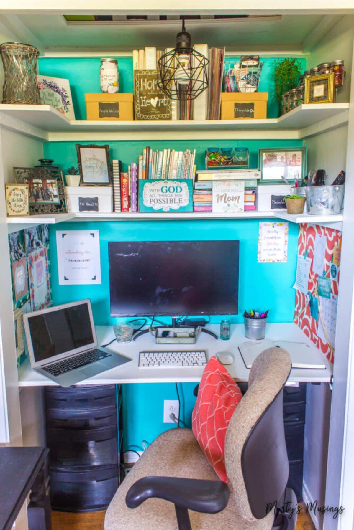 DIY Cloffice in Your Home