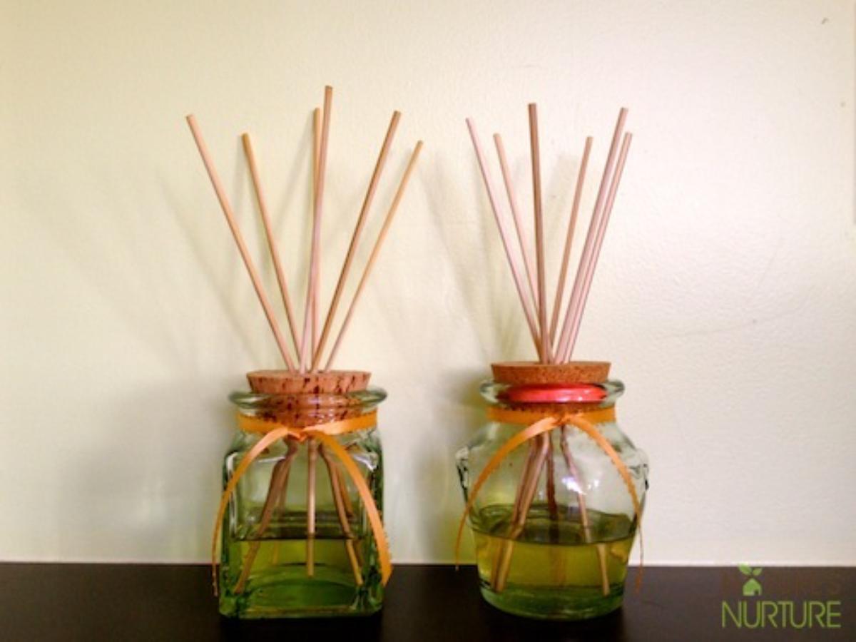 Easy Homemade Reed Diffusers With Essential Oils
