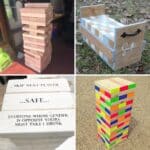 4 DIY Giant Jenga Blocks