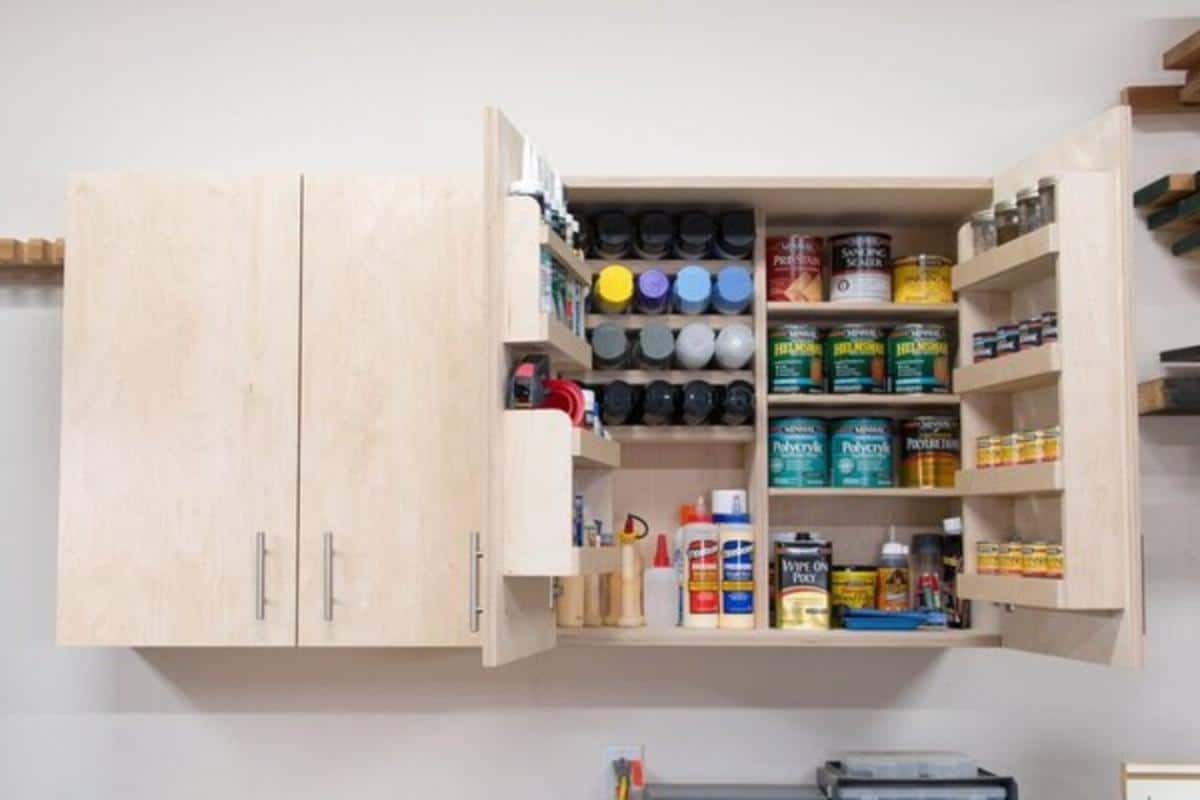 DIY Wall Cabinets With 5 Storage Options Plans