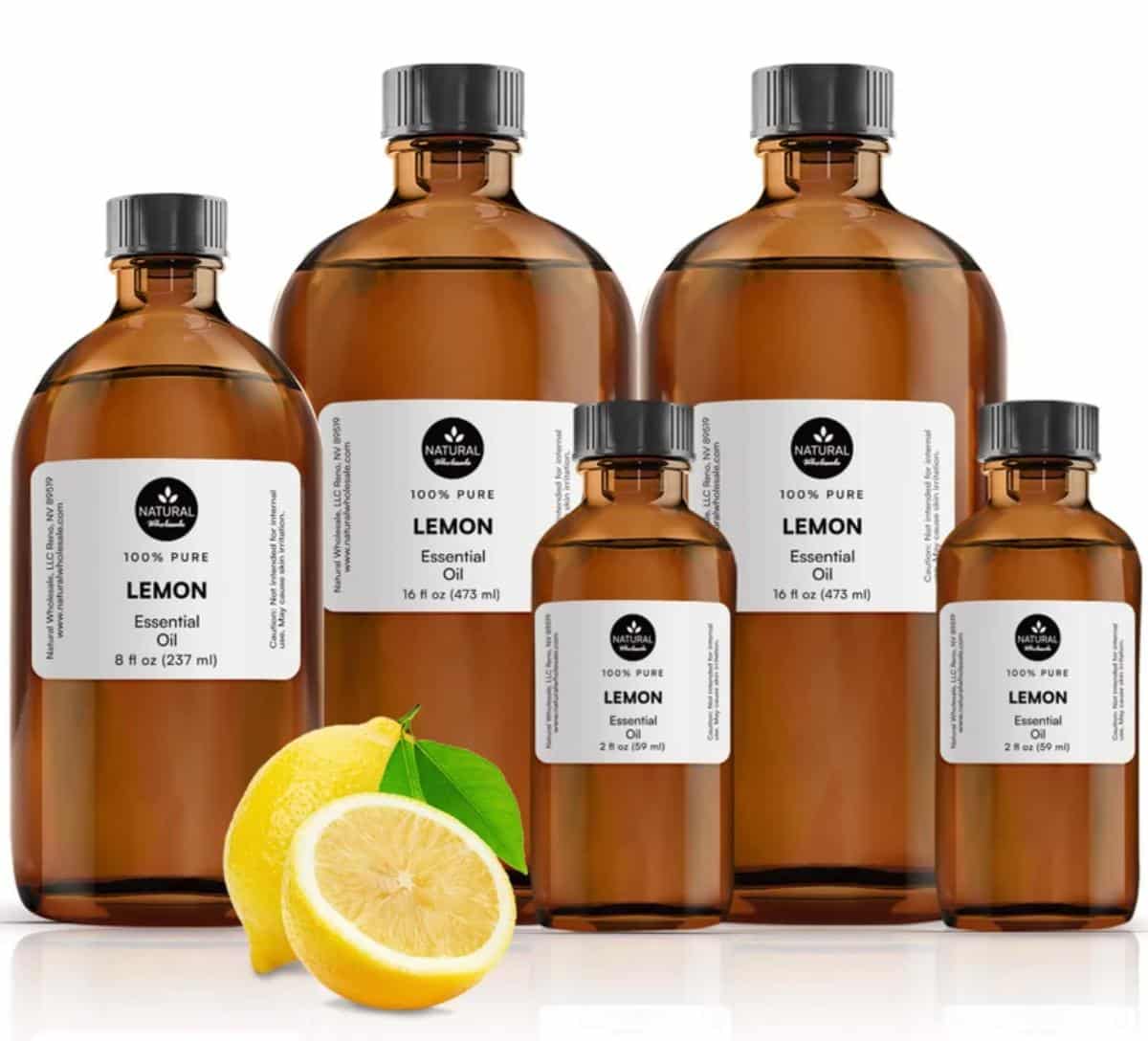 100% Pure Lemon Essential Oil for Diffusers