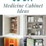 30 DIY Medicine Cabinet Ideas pinterest image.