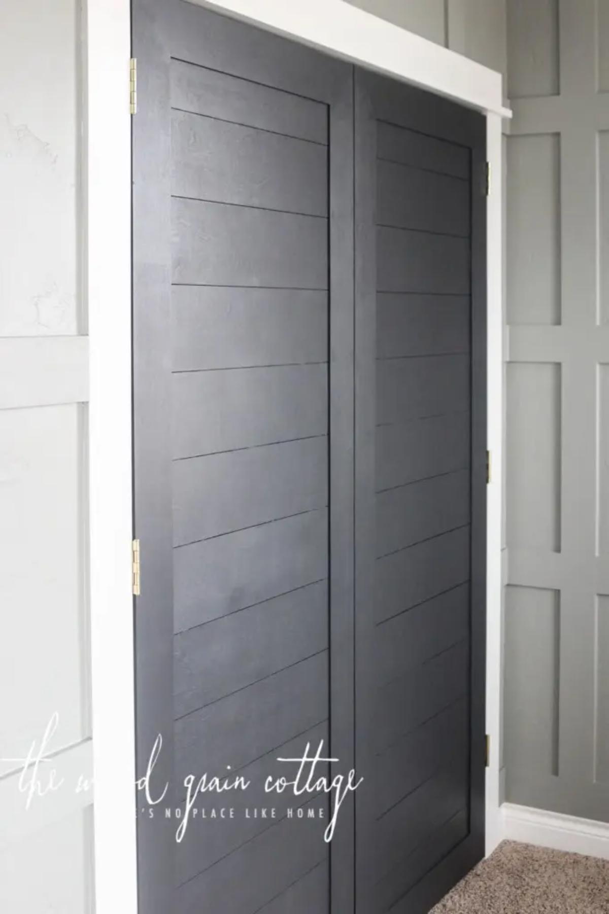 DIY Closet Doors for Your Home Office