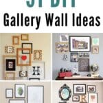 31 DIY Gallery Wall Ideas pinterest image.